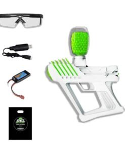Vaihtoehtoinen näkymä GelBlaster gun:stä